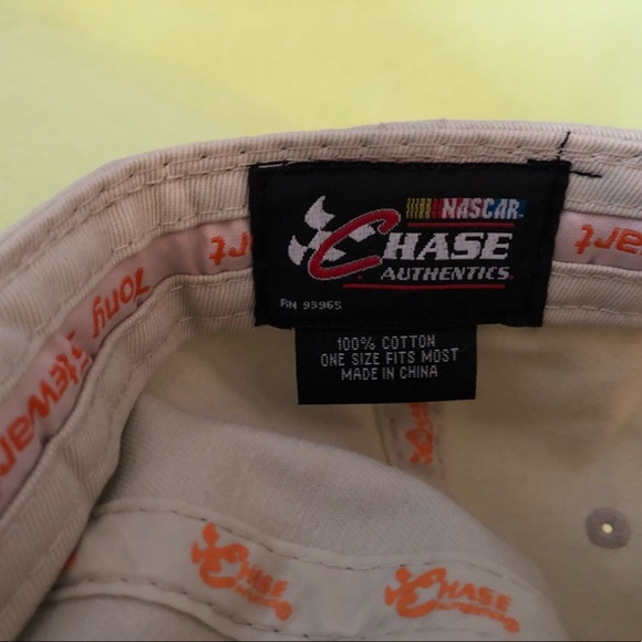 TONY STEWART Chase Authentics NASCAR Home Depot #20 Champion Signature Hat. NWT - Picture 7 of 8